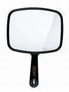 040-3009 Annie TV Mirror Large Blk