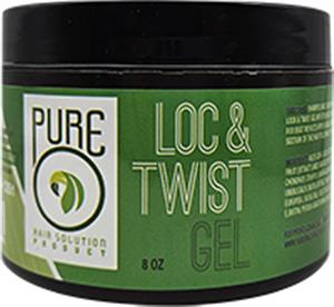 665-0102 PURE O NAT LOCK & TWIST GEL 8 OZ