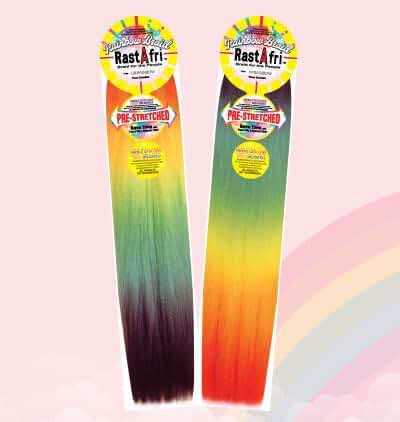 Rasta Afri Single Pre Streched Hair 22"