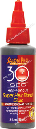Salon Pro 30 Second Super Hair Bond Glue 2 OZ