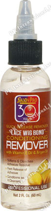 Salon Pro 30 Second Lace Wig Bond Conditioning Remover 2 OZ