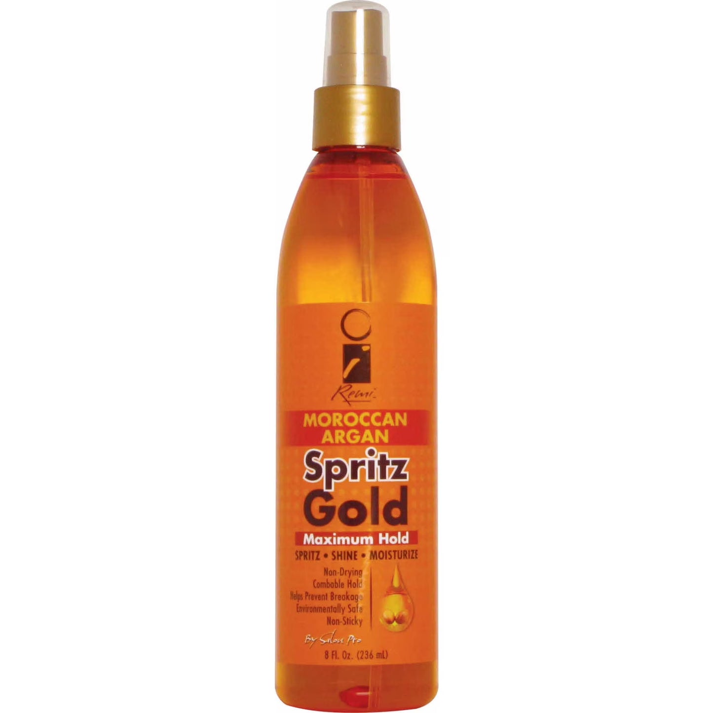 I Remi Spritz Gold Moroccan Argan 8Oz