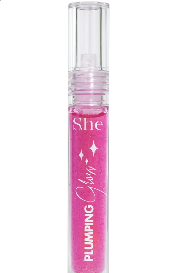 LG22-SHE MAKE UP PLUMPING LIPGLOSS