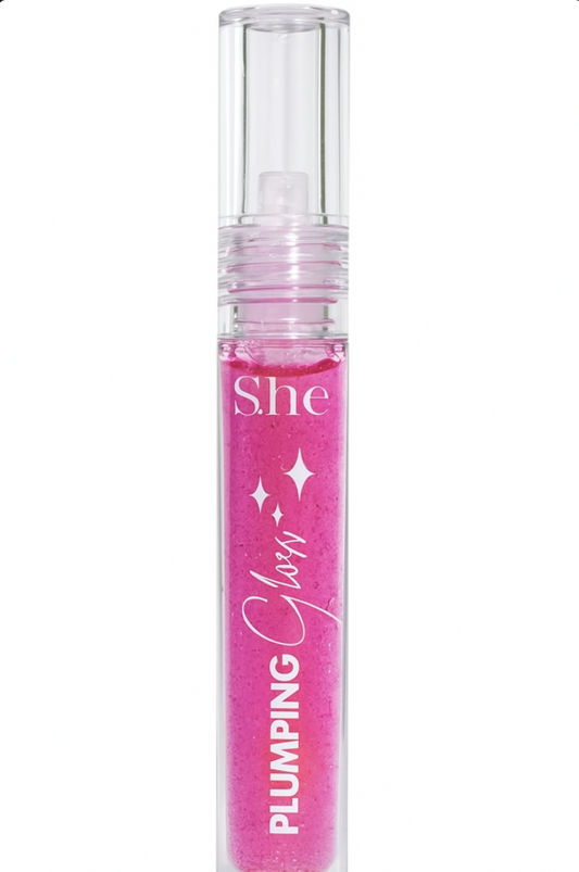 LG22-SHE MAKE UP PLUMPING LIPGLOSS