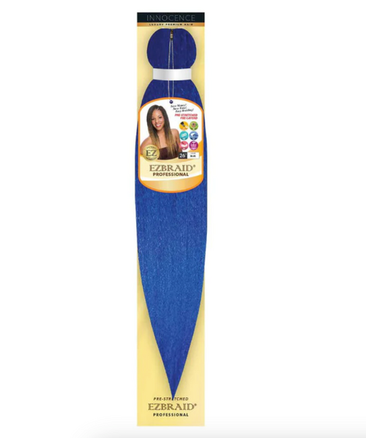 EZ-26S-BLUE EZ BRAID SINGLE 26" PRE-STRECHED & ITCH FREE