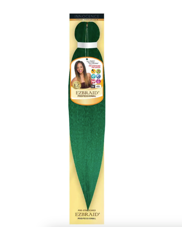 EZ-26S-GREEN EZ BRAID SINGLE 26" PRE-STRECHED & ITCH FREE