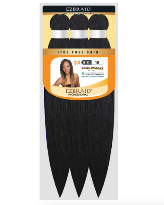 EZ-36X3-1B EZ BRAID 36X3" PRE-STRECHED & ITCH FREE