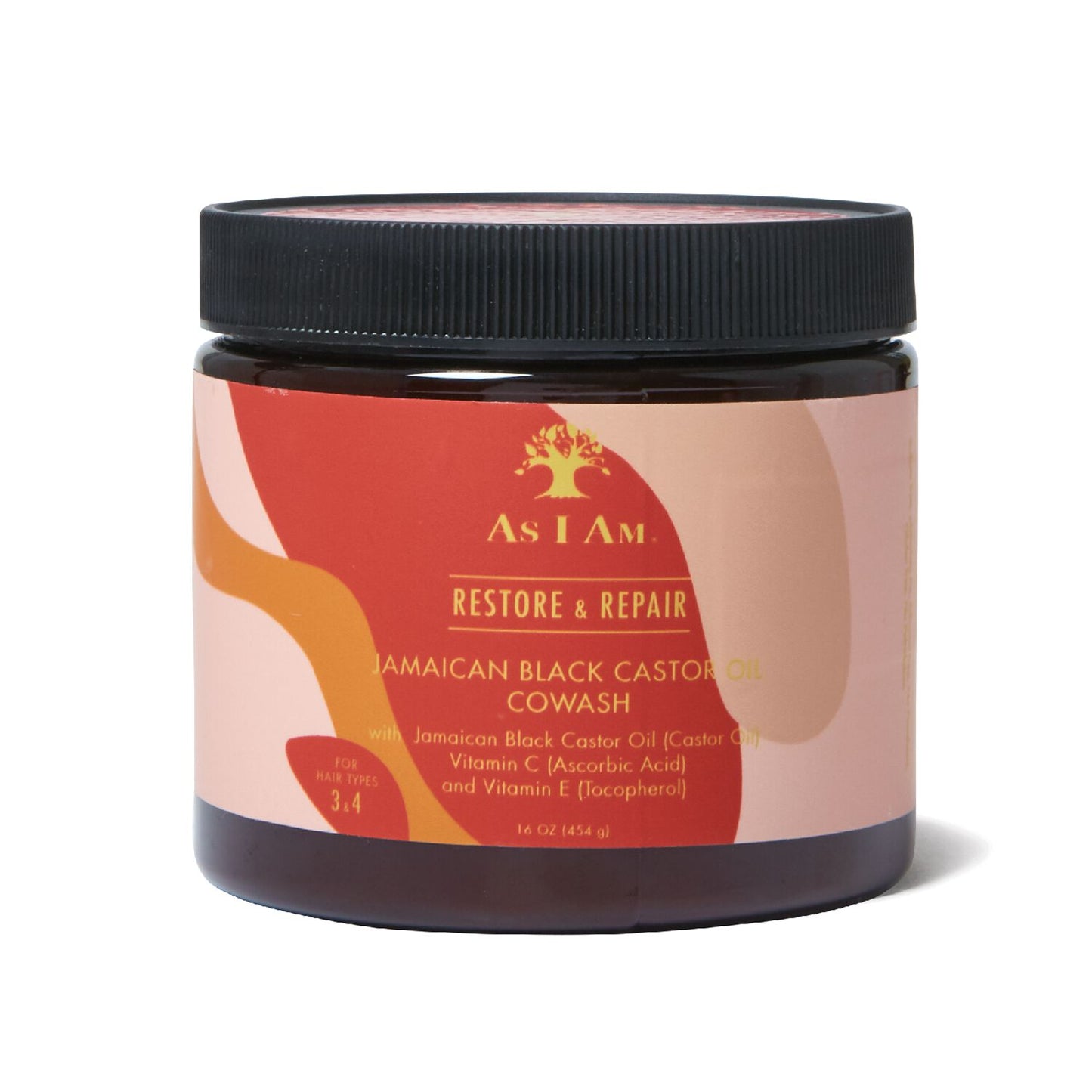 As Iam Jamaican Black Castor Cowash 16 OZ