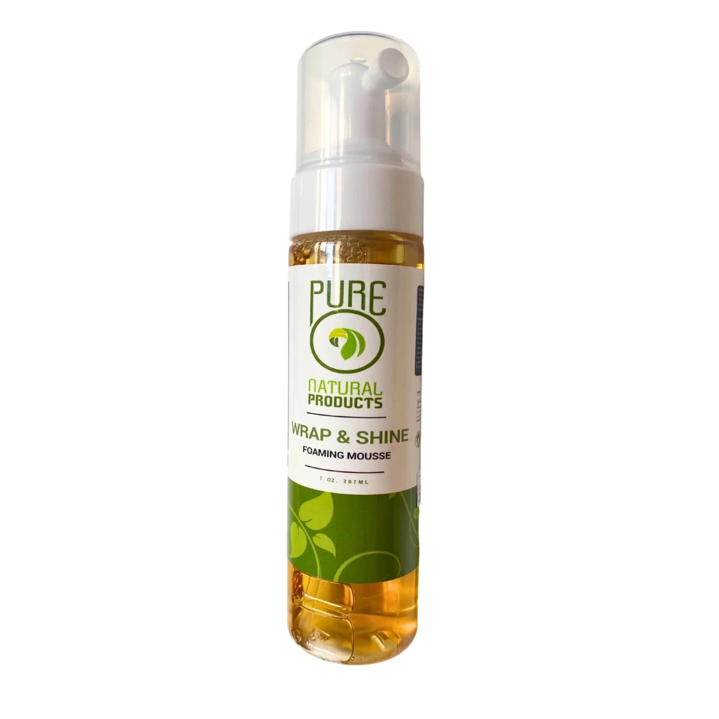 Pure O Wrap Shine Mousse 7 OZ