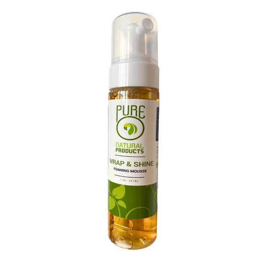 Pure O Wrap Shine Mousse 7 OZ