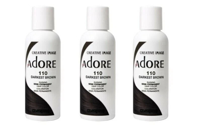 AR110 ADORE SEMI PERMANENT COLOR DARKEST BROWN