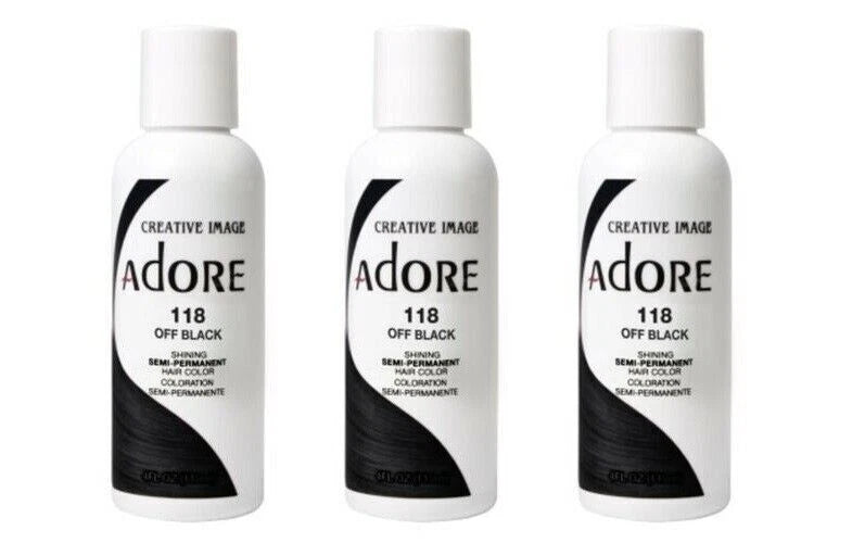 AR118 ADORE SEMI PERMANENT COLOR OFF BLACK