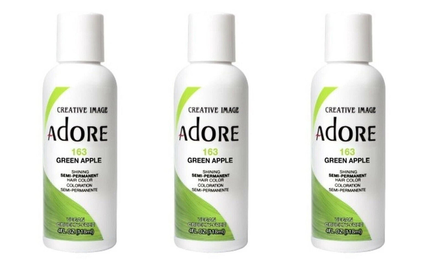AR163 ADORE SEMI PERMANENT COLOR GREEN APPLE