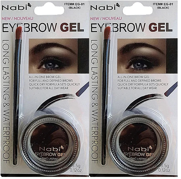 EG-01-Black Nabi Eyebrow Gel 4 Gram