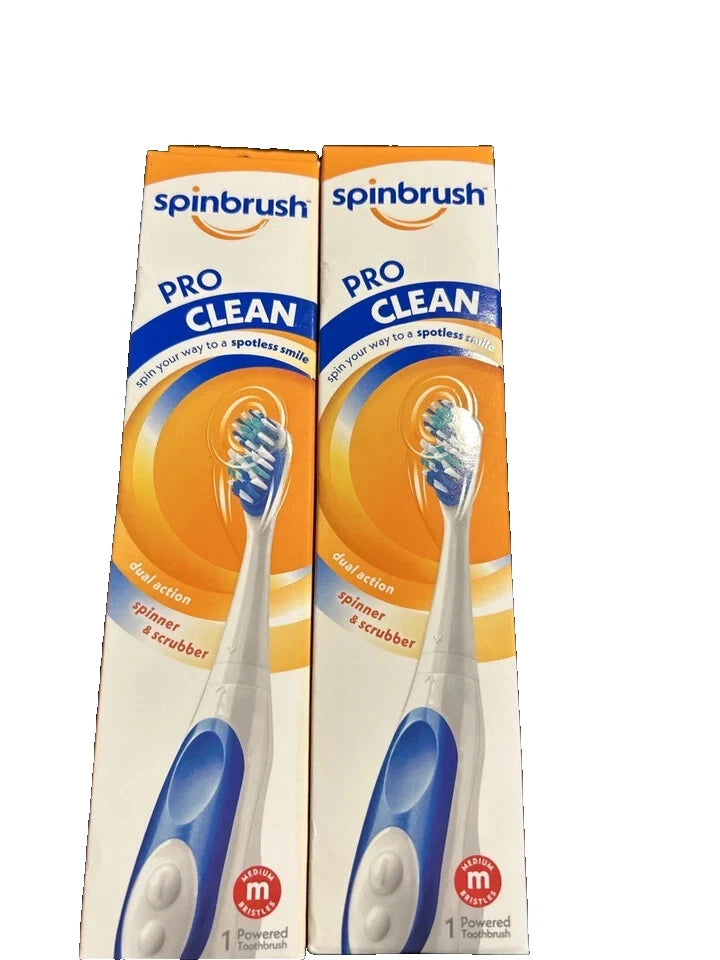 TE2095 ARM & HAMMER SPINBRUSH PRO CLEAN 1 POWDERED TOOTHBRUSH