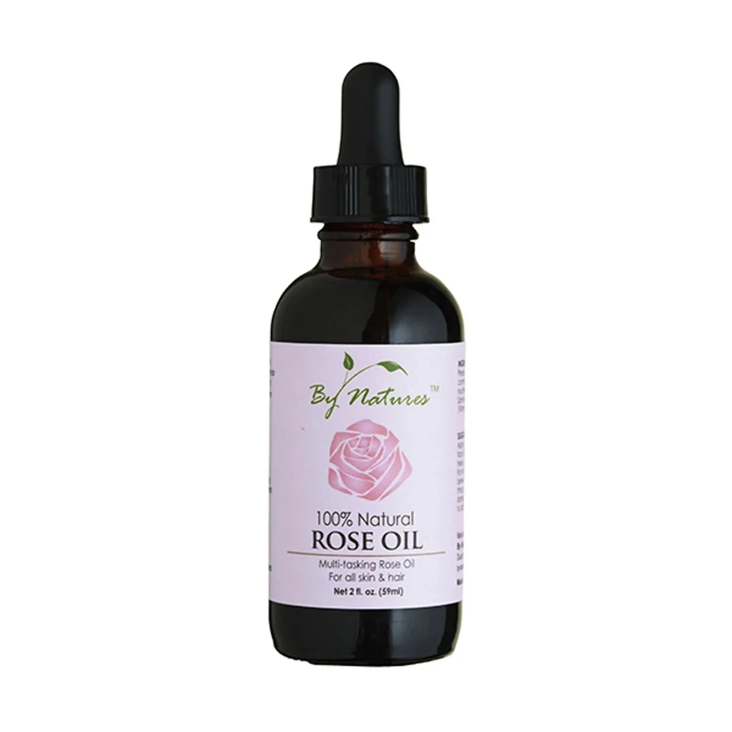 By Natures 100% Pure Essential Rose Oil 2 OZ