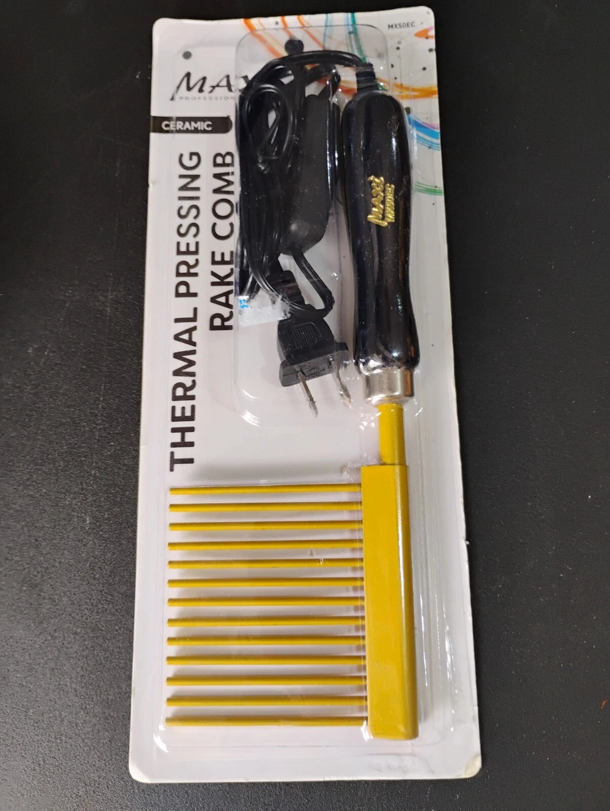 MX50EC MAXI HOT IRON RAKE COMB