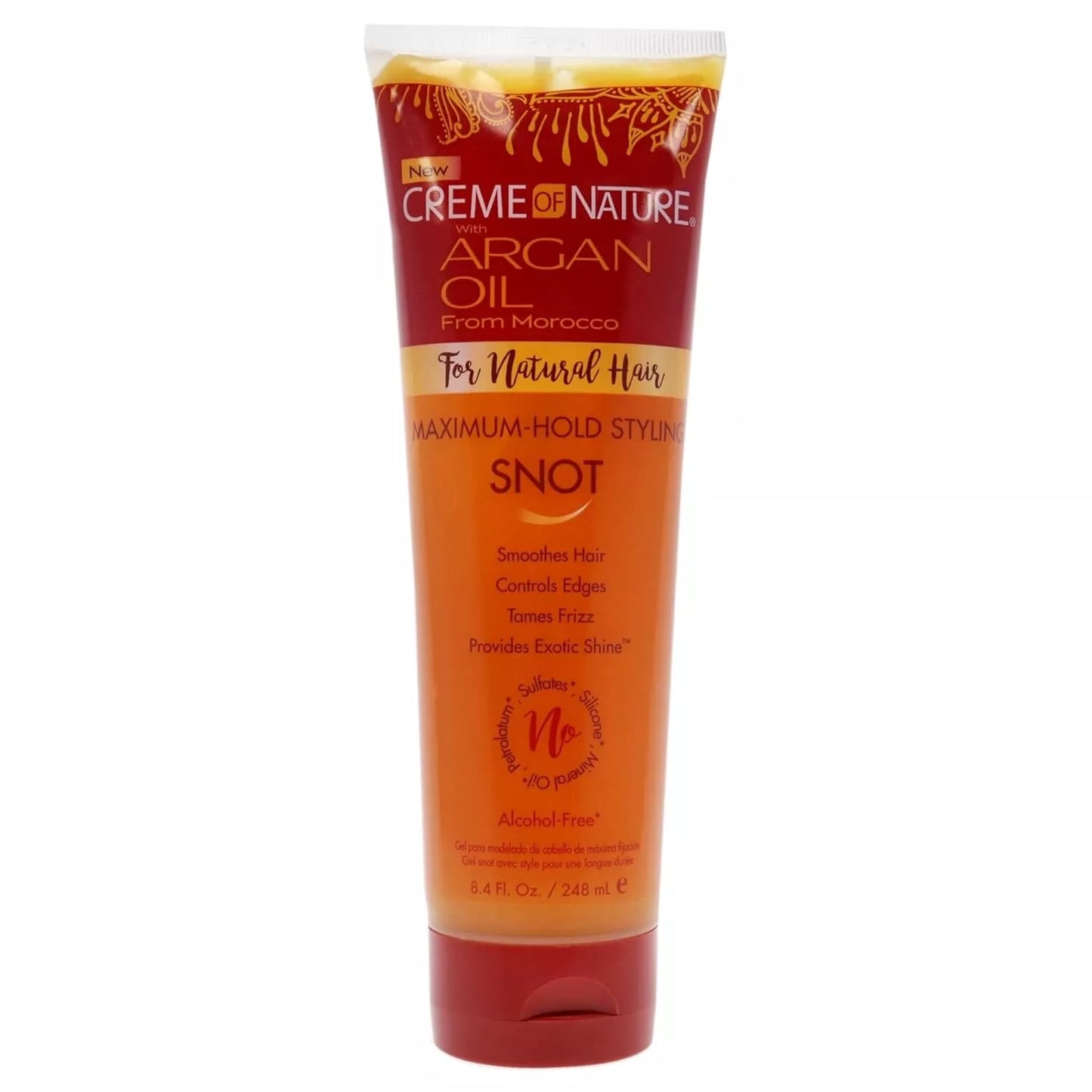 Creme Of Nature Argan Oil Flexible Styling Snot Gel 8.4OZ