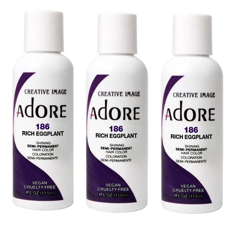 AR186 ADORE SEMI PERMANENT COLOR EGGPLANT