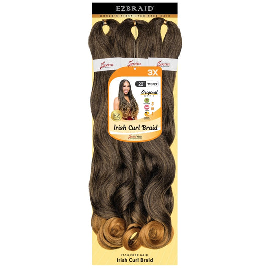 ICB-22-3X-T1B/27 Irish Curl Braid 22" Itch Free