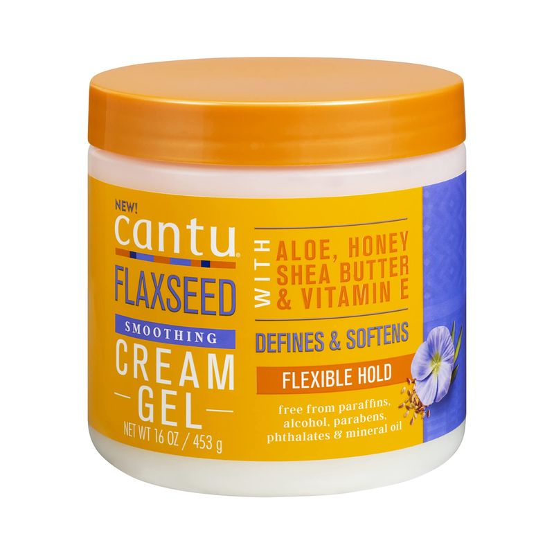 745-07984 CANTU FLAXSEED & SHEA CREAM GEL 16 OZ
